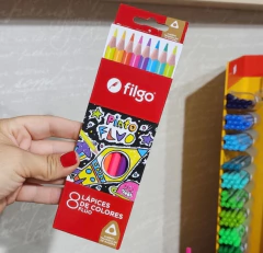 Lapices Fluo - Neon x 8 Filgo