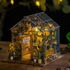 Maqueta Flower House Para Armar DIY 2306