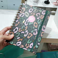Cuaderno Espiral 16x21 cm T/Dura Rayado Wild FW 999721