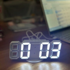 Reloj Digital Led Minimalista Blanco FED 27248 - comprar online