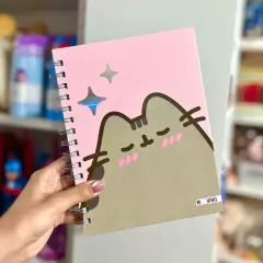 Cuaderno Pusheen 16x21 Espiral Mooving 1205207
