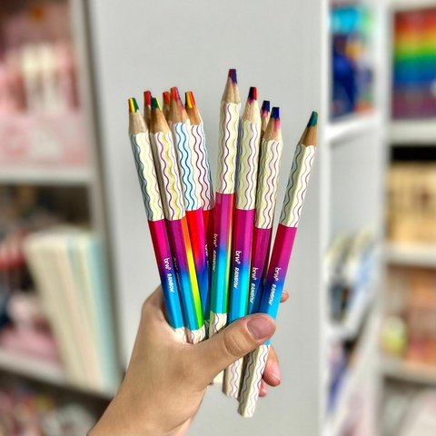 Lapiz Multicolor Rainbow BRW c/u