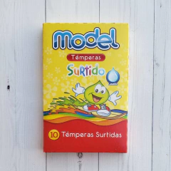 Temperas Model x 10 Colores en Pomos - comprar online