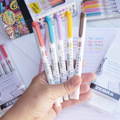 Marcadores Zebra Mildliner x 5 Col Warm Hey 304057 - comprar online