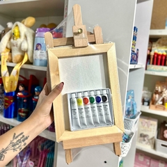 Kit Arte Atril + Bastidor + Accesorios Sapiens Hey 703153 - Zona Papel