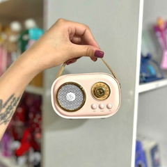 Parlante Vintage Bluethooth Pink Ibi 970200 - comprar online