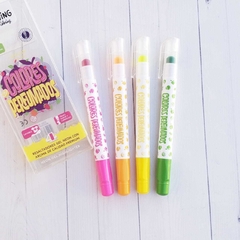 Resaltadores Gel x 4 Con Aromas Mooving 3051704