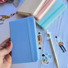 Notebook Libreta A6 Cuerina Pastel FED c/u - Zona Papel