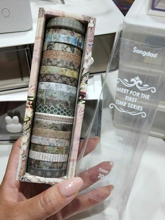 Set Washi tape Slim Vintage x 20 Rollos Songdaó