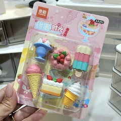 Set Gomas Borrar kawaii Postres FED 26599