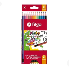 Lápices BORRABLES x 12 Colores Filgo en internet