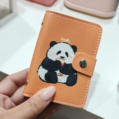 Porta Tarjetas Tarjetero Con Broche Panda Cute CHZ9155 c/u en internet