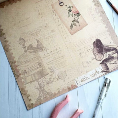 Imagen de Block Scrap 30x30 cm 24 H + Die Cut