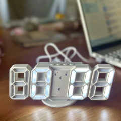 Reloj Digital Led Minimalista Blanco FED 27248