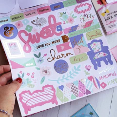 Block Scrap 25x25 cm 24 H + Die Cutes - comprar online