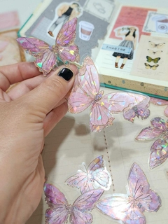 Stickers Pet Mariposas Holo Crystal MO-Car en internet