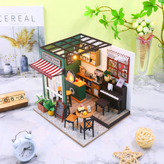 Maqueta Coffee House Afternoon P/Armar DIY PC2311 - Zona Papel