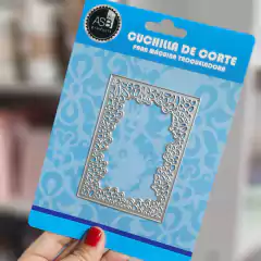 TROQUEL CORTANTES 3" TARJETA HOJAS ASB 904925