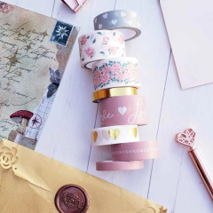 Set Washi Tape x 8 Diseños Love Ibi 055 762 - comprar online