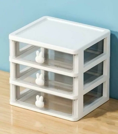 Organizador Cajonera Conejo Blanco