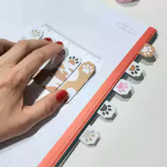 Notas Adhesivas Señaladoras Cat Paws + Regla FED 26911 - tienda online