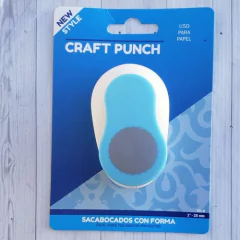 Sacabocado Perforadora Asb Circulo Con Onditas 25 Mm - comprar online