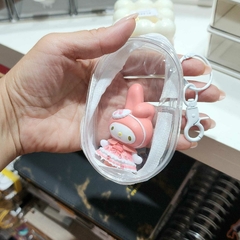 Mini Estuche Transparente c/Cierre Para Cargador ó Varios c/u - Zona Papel