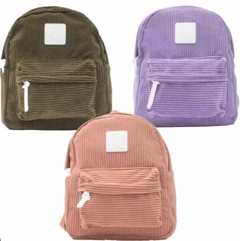 Mochila Olivia Small Corderoy Fw 998339 c/u
