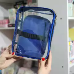 Cartuchera Cristal XXL Azul Limax en internet