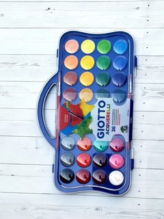 Acuarelas Giotto Maletín Acrilico Con 36 Pastillas +pincel, 353600 - comprar online
