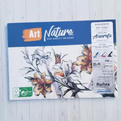 Block P/ Acuarela 230g Art Nature 25x35 cm 20H Plantec (13787) - comprar online