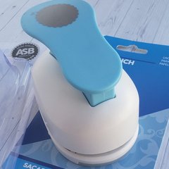 Sacabocado Perforadora Asb Circulo Con Onditas 50 Mm - comprar online