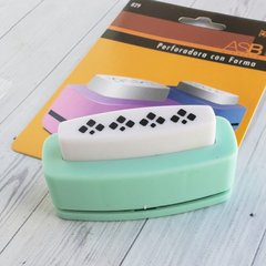 Sacabocado Perforadora Bordeadora Asb Rombitos 45 Mm