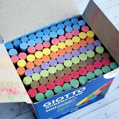 Tizas Hipoalergénicas Giotto Caja x 100 colores. 539000ES