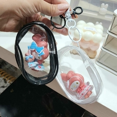 Mini Estuche Transparente c/Cierre Para Cargador ó Varios c/u - tienda online