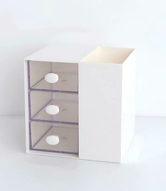 Organizador 3 Cajones Blanco