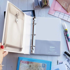 Carpeta Planner Small 3 aros , Cubierta Cristal y .. Avery 23023 - tienda online