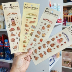 Stickers Gelatina 3D Capybara c/u CHZ 1527 c/u