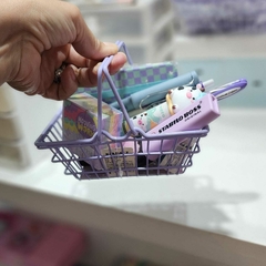 Mini Canasto De Compras Cute Metal - comprar online