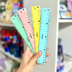 Regla Pastel 20 cm Keyroad c/u