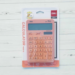 Calculadora Touch 12 Digitos Rosa Pastel Deli EM 01541 - comprar online