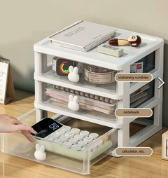 Organizador Cajonera Conejo Blanco - comprar online