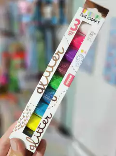 Glitter Polvo Set x 9 Frasquitos Ibi 657200/202 en internet