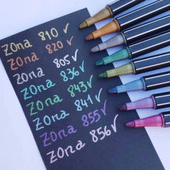 Marcador Pen 68 Metalizado Stabilo C/U