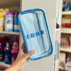 Cartuchera Organizador Cristal Cuadrillé CAO181
