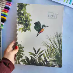 Cuaderno A4 Ledesma Nat Ray/Cuad/ Liso C/u - Zona Papel