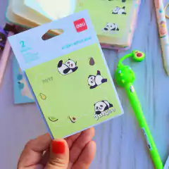 Notas Adhesivas Oso Panda x 60 H Deli AO41 en internet