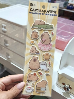 Stickers Afelpados Capybara CHZ 1574 c/u - comprar online