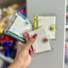 Carpeta Mini Binder Libreta 3 Ganchos + Hojas + 3 Folios en internet