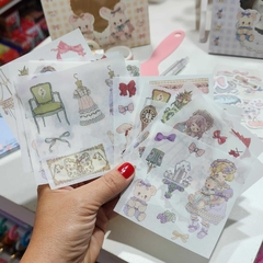 Kit Mini Tabla de Corte Kawaii Teddy Bear´s CH